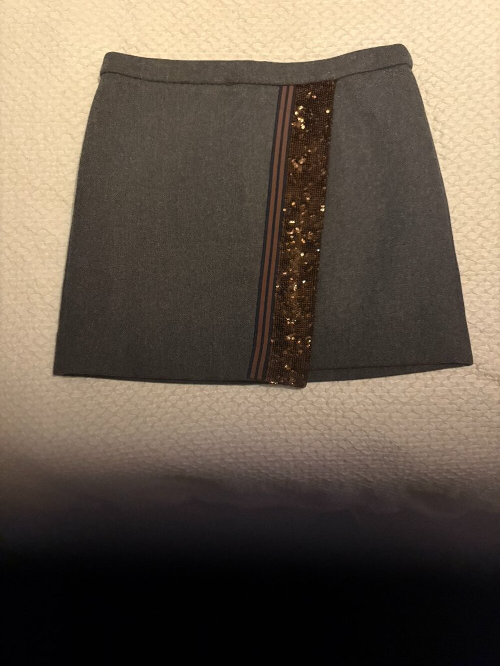 NWT J. Crew Miniskirt with Sequin Detail - Size 8